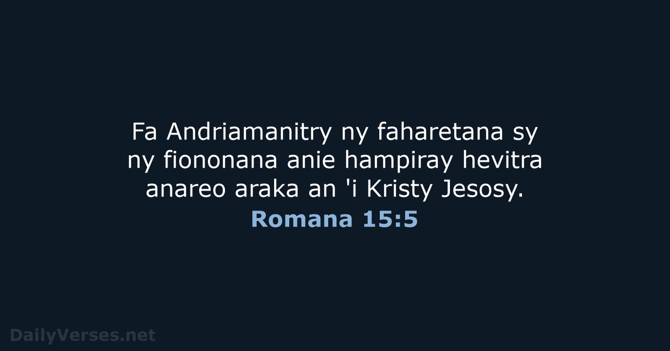 Romana 15:5 - MG1865