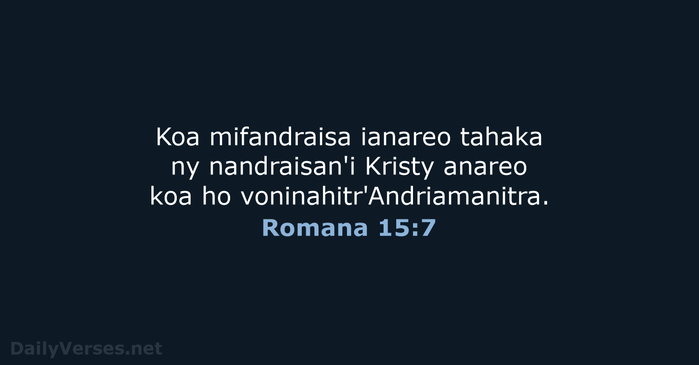 Romana 15:7 - MG1865