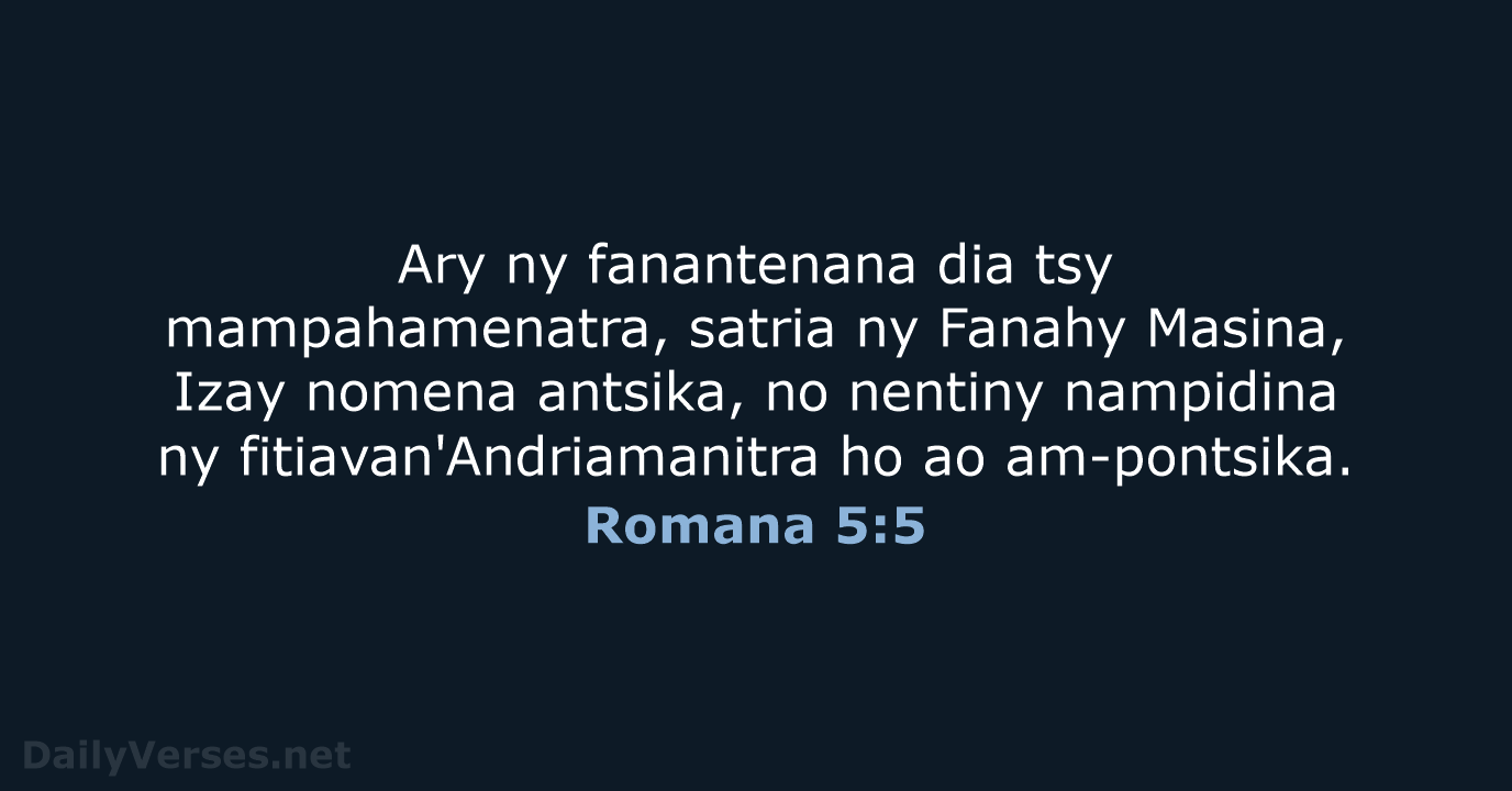 Romana 5:5 - MG1865