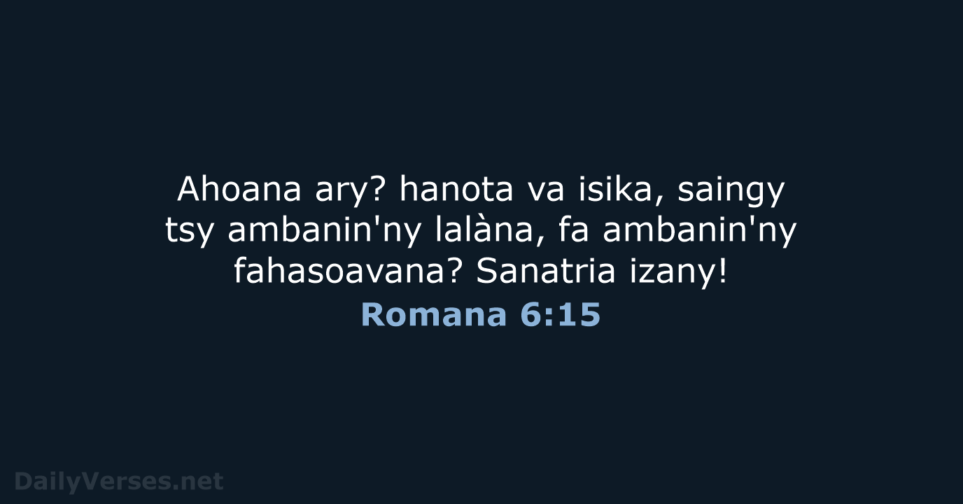 Romana 6:15 - MG1865