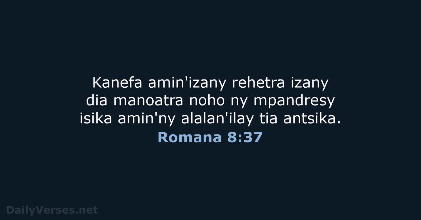 Romana 8:37 - MG1865