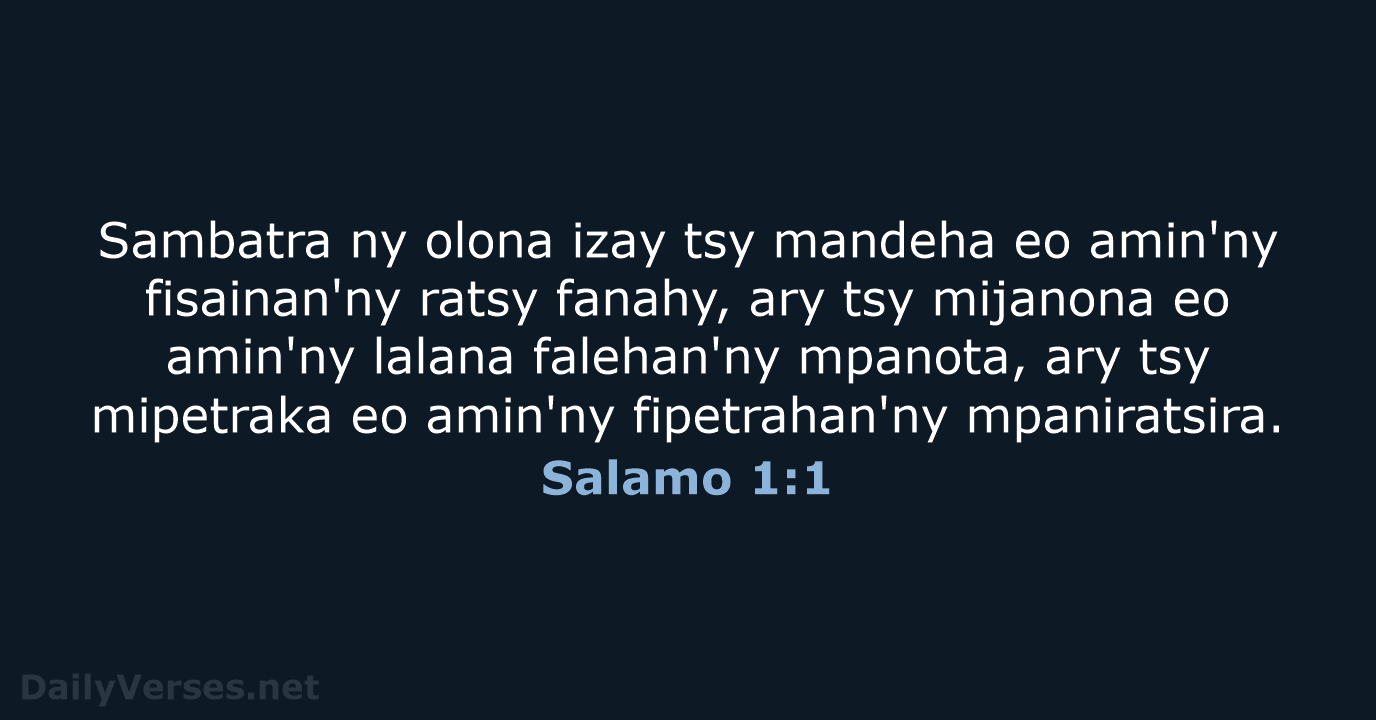 Salamo 1:1 - MG1865