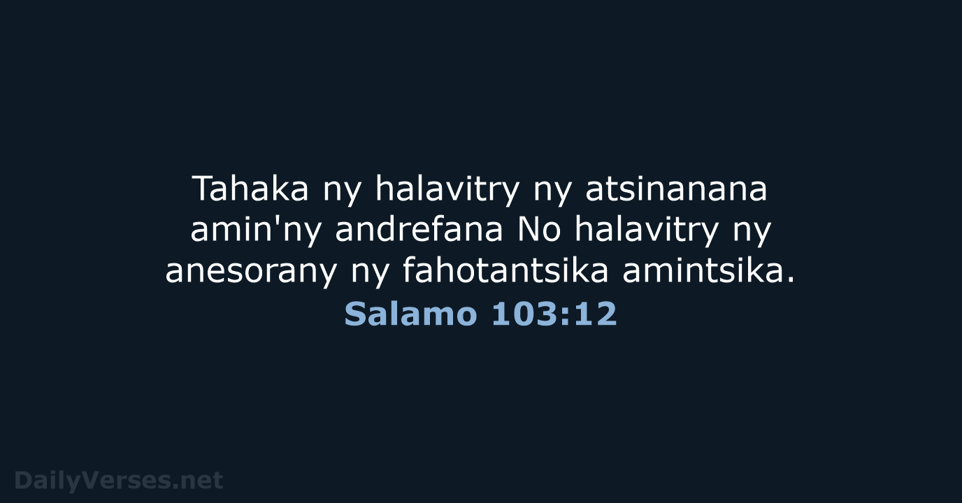 Salamo 103:12 - MG1865