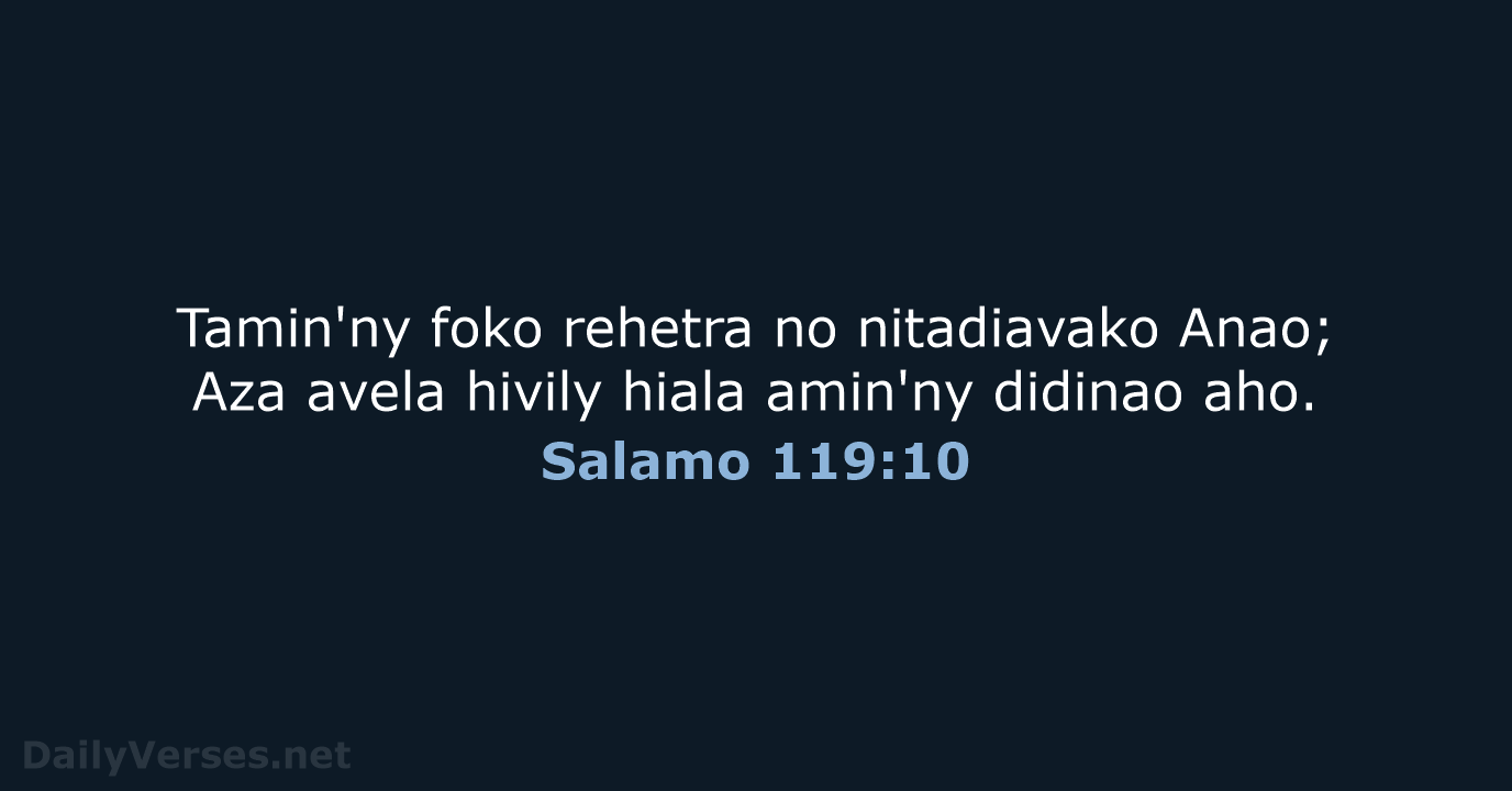 Salamo 119:10 - MG1865