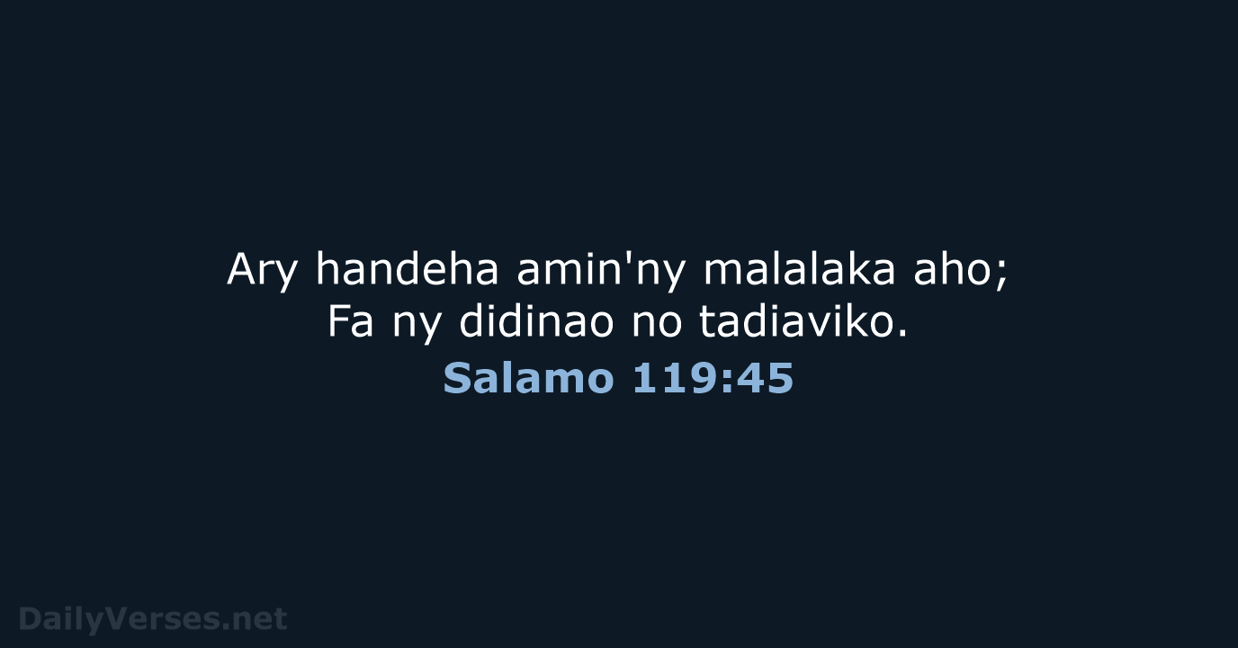 Salamo 119:45 - MG1865
