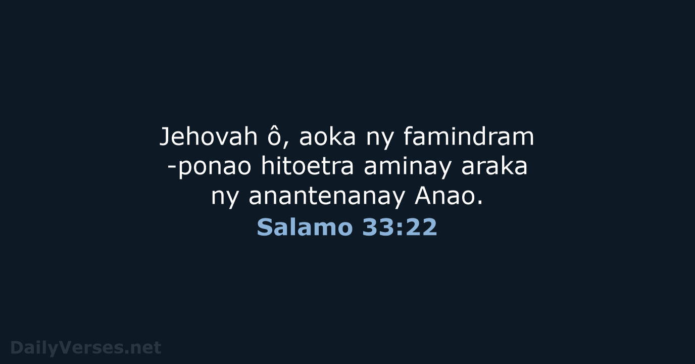 Salamo 33:22 - MG1865