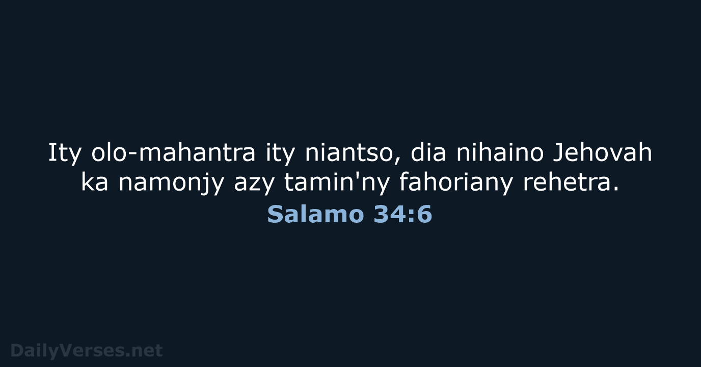 Salamo 34:6 - MG1865
