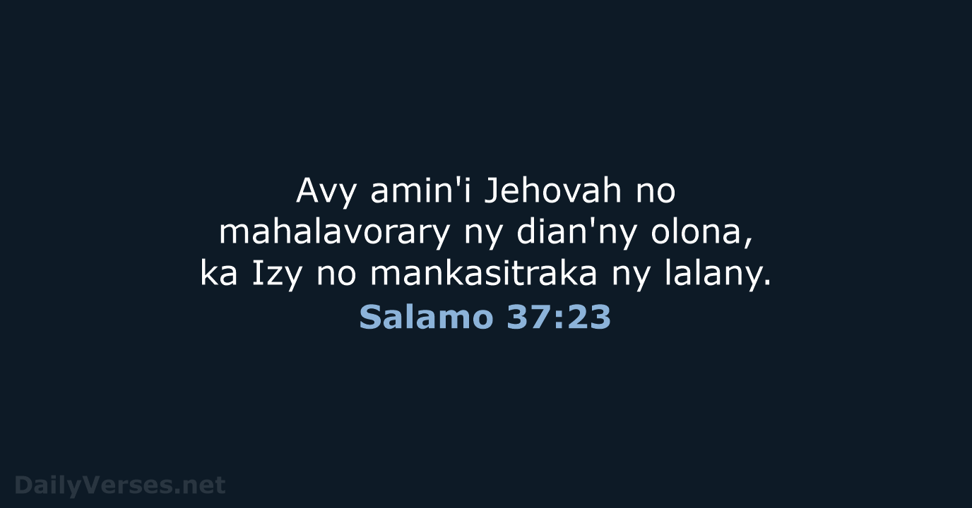 Salamo 37:23 - MG1865