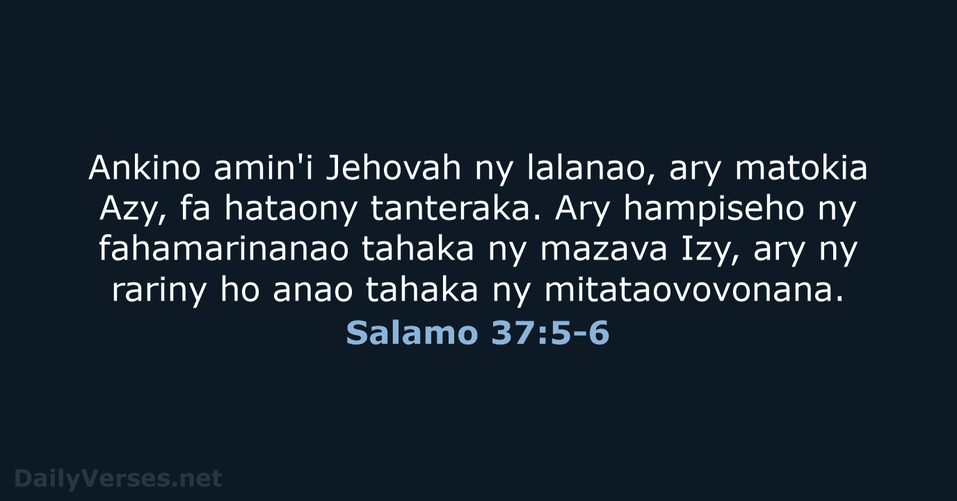 Salamo 37:5-6 - MG1865