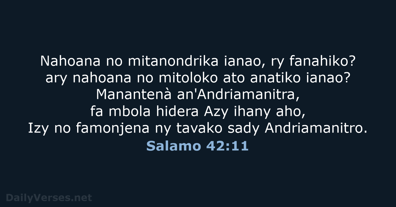 Salamo 42:11 - MG1865