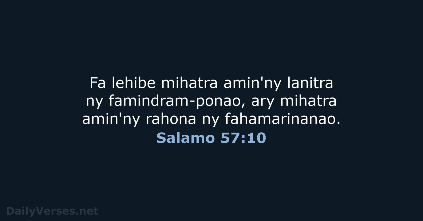 Salamo 57:10 - MG1865