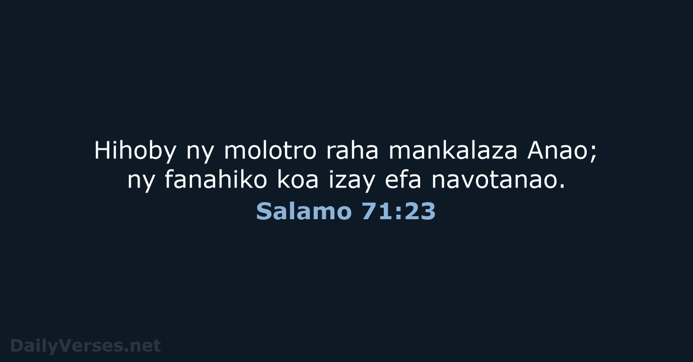 Salamo 71:23 - MG1865