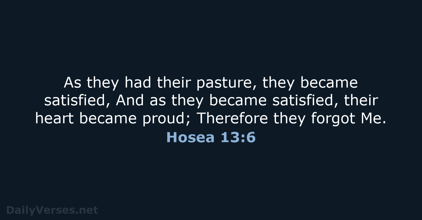 Hosea 13:6 - NASB