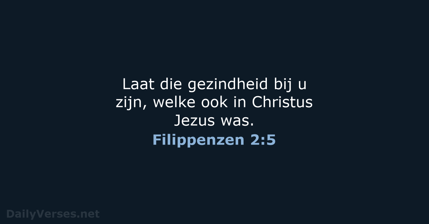 Filippenzen 2:5 - NBG