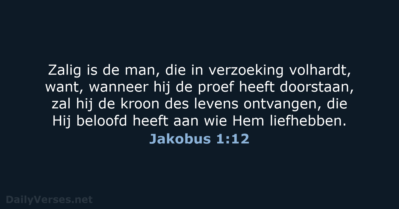 Jakobus 1:12 - NBG