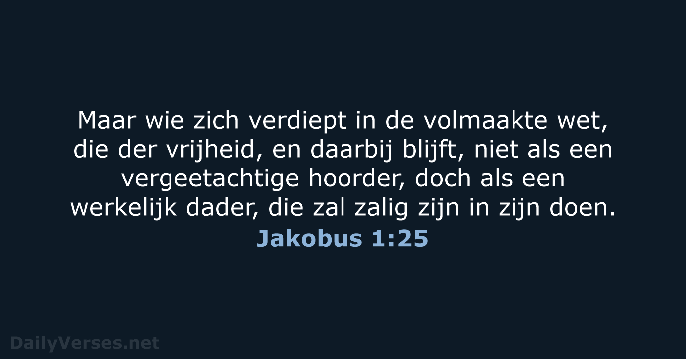 Jakobus 1:25 - NBG