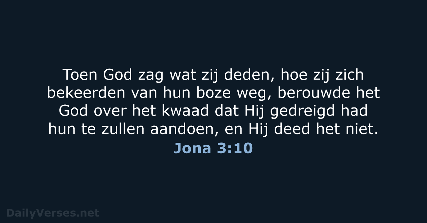 Jona 3:10 - NBG