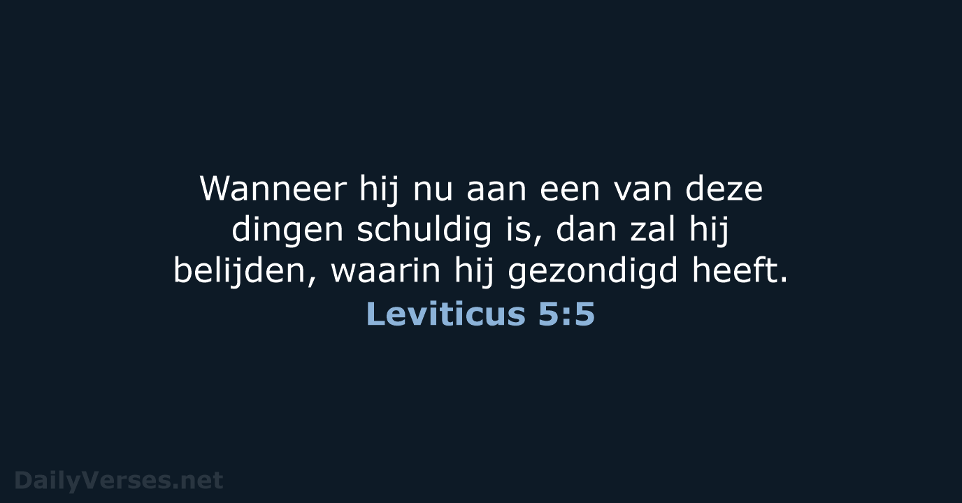 Leviticus 5:5 - NBG