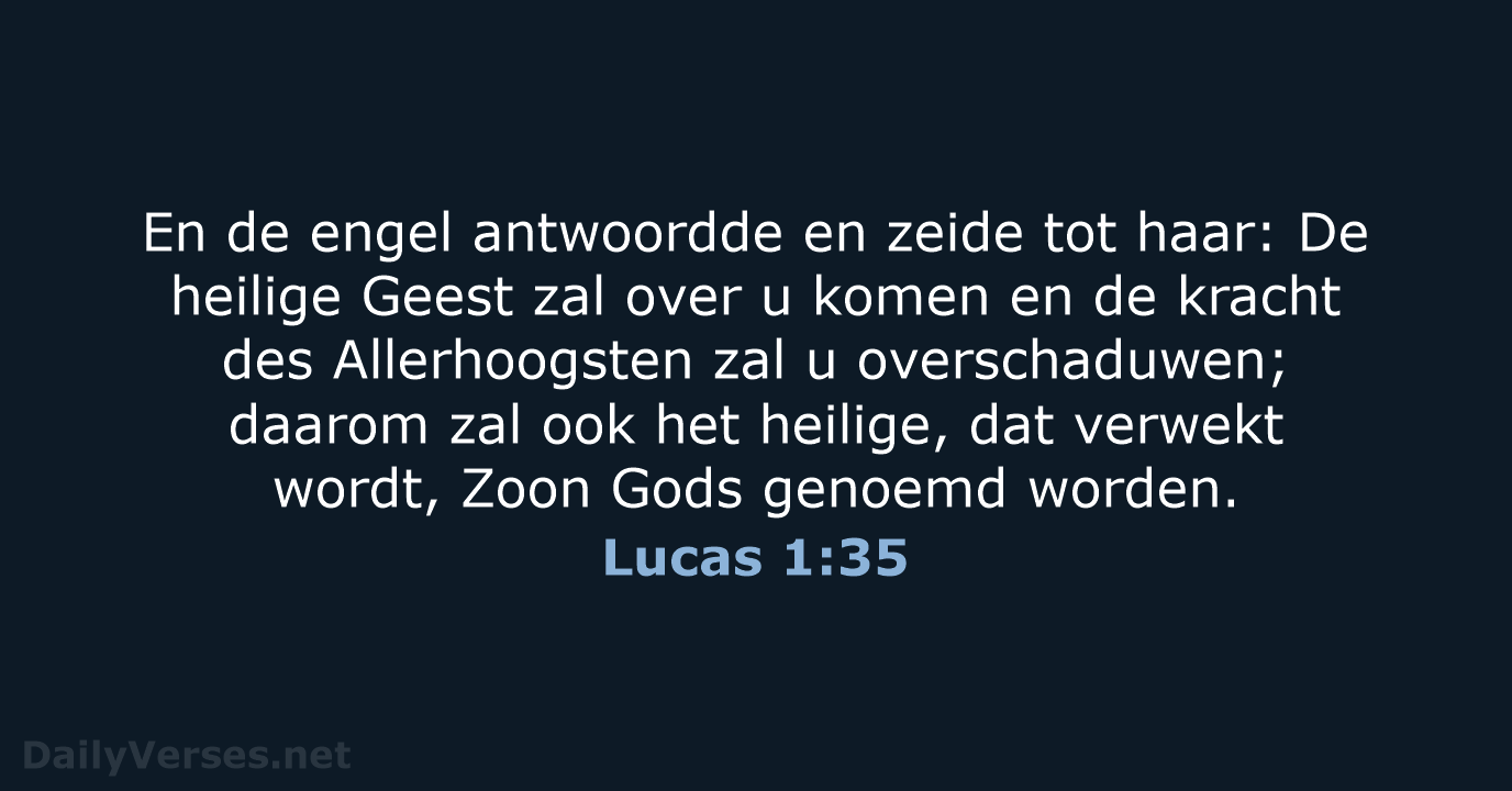 Lucas 1:35 - NBG