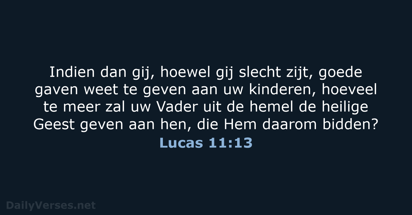 Lucas 11:13 - NBG