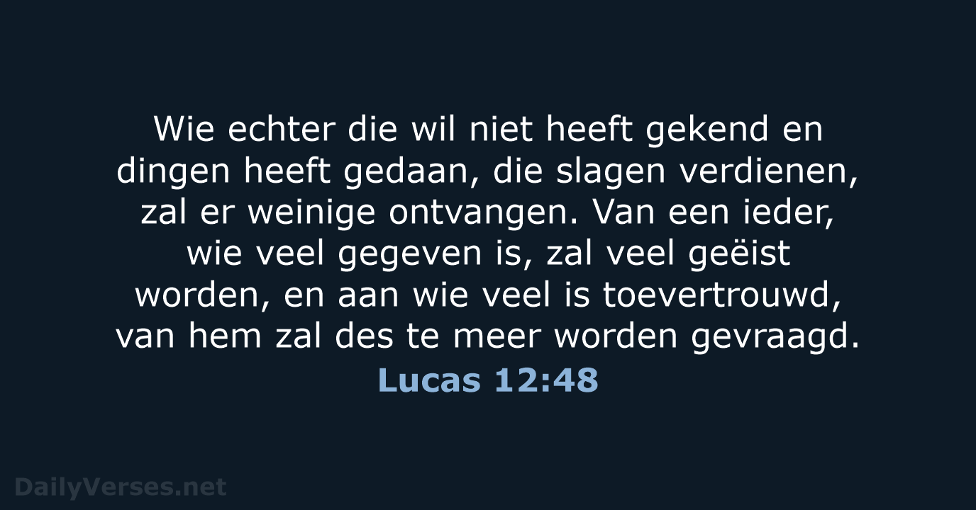 Lucas 12:48 - NBG