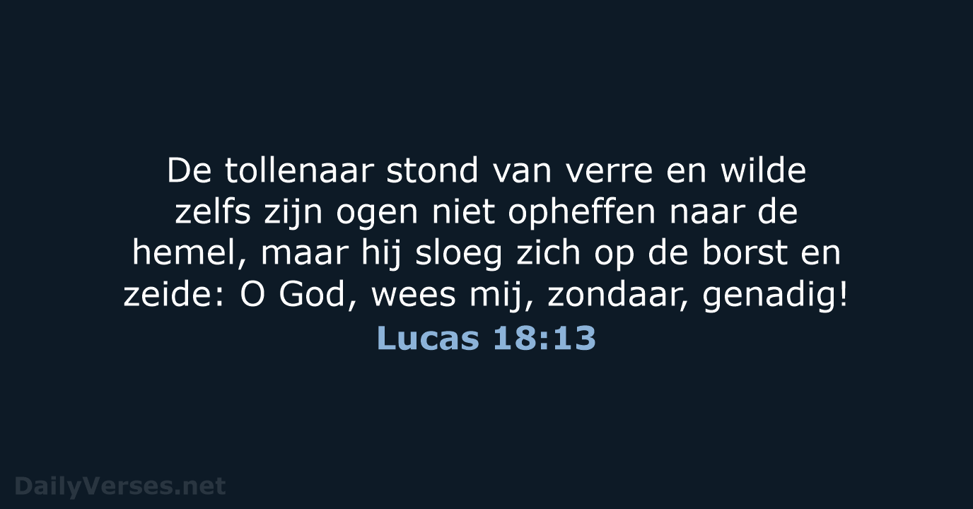 Lucas 18:13 - NBG