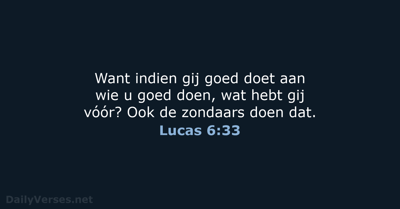 Lucas 6:33 - NBG