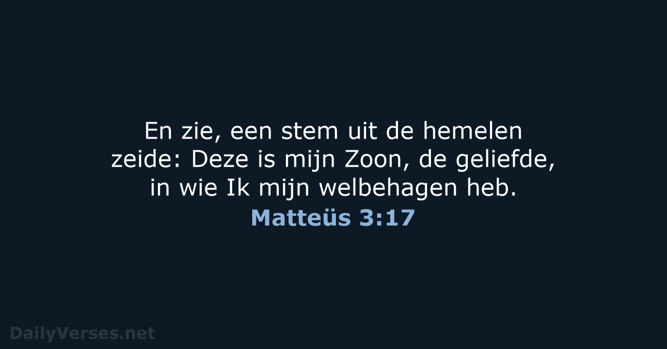 Matteüs 3:17 - NBG