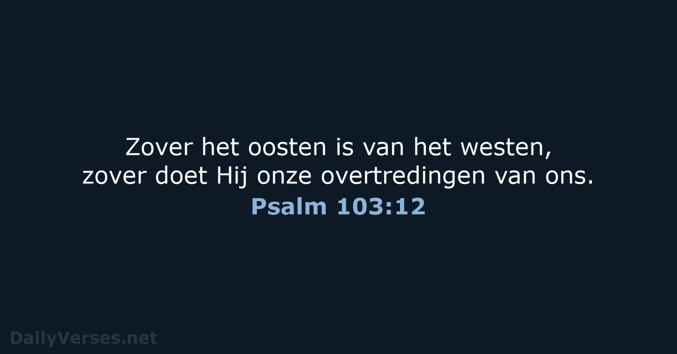 Psalm 103:12 - NBG