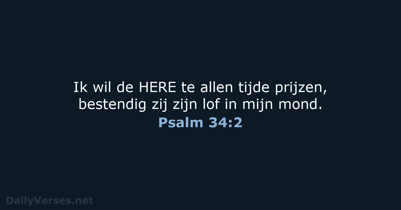 Psalm 34:2 - NBG
