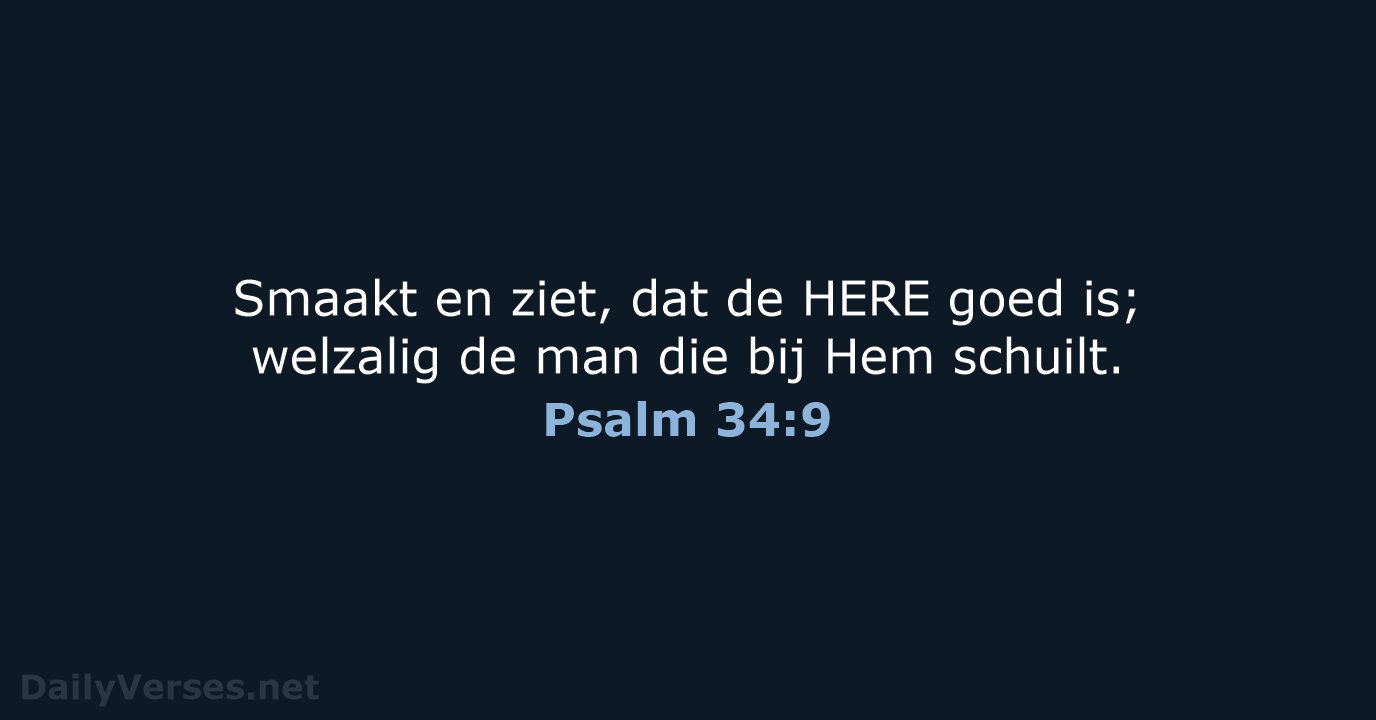 Psalm 34:9 - NBG