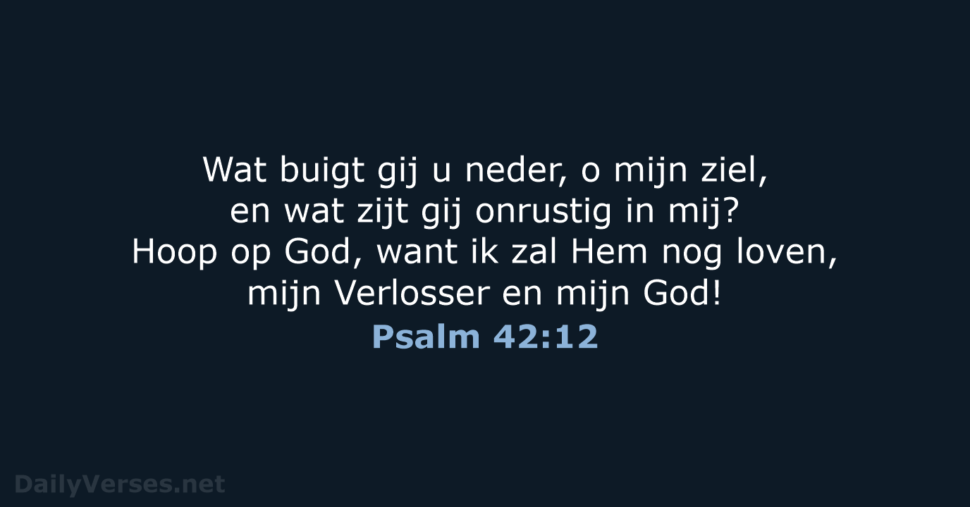 Psalm 42:12 - NBG