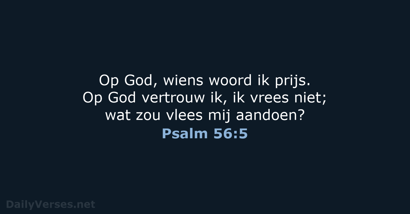 Psalm 56:5 - NBG