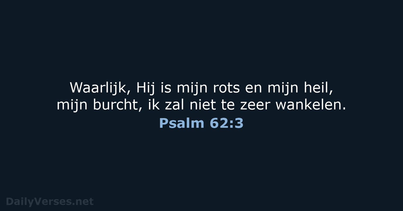 Psalm 62:3 - NBG