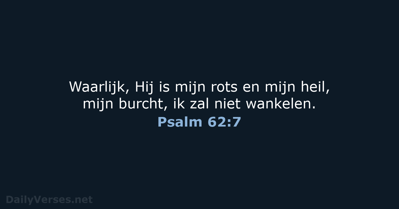 Psalm 62:7 - NBG