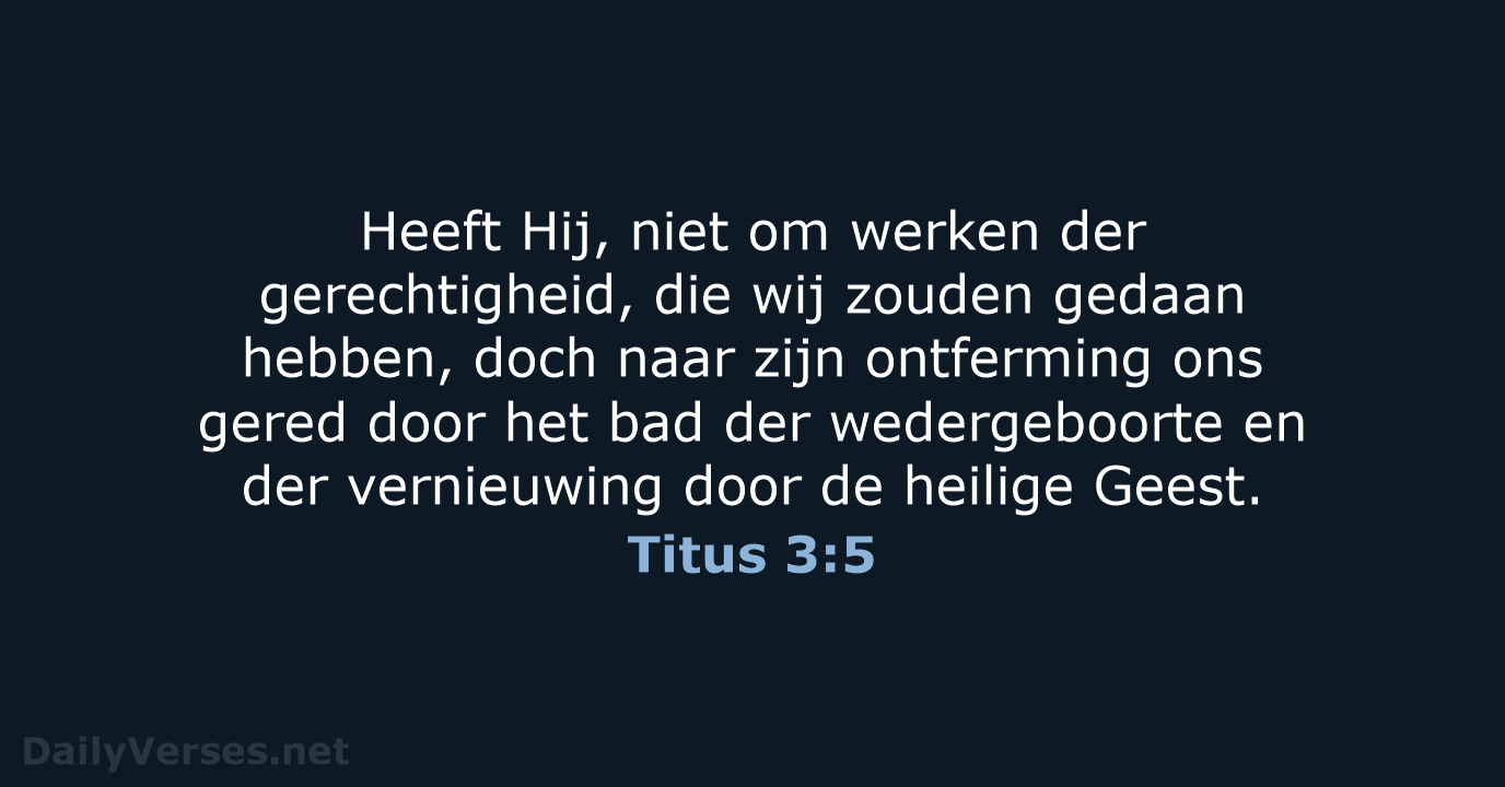 Titus 3:5 - NBG