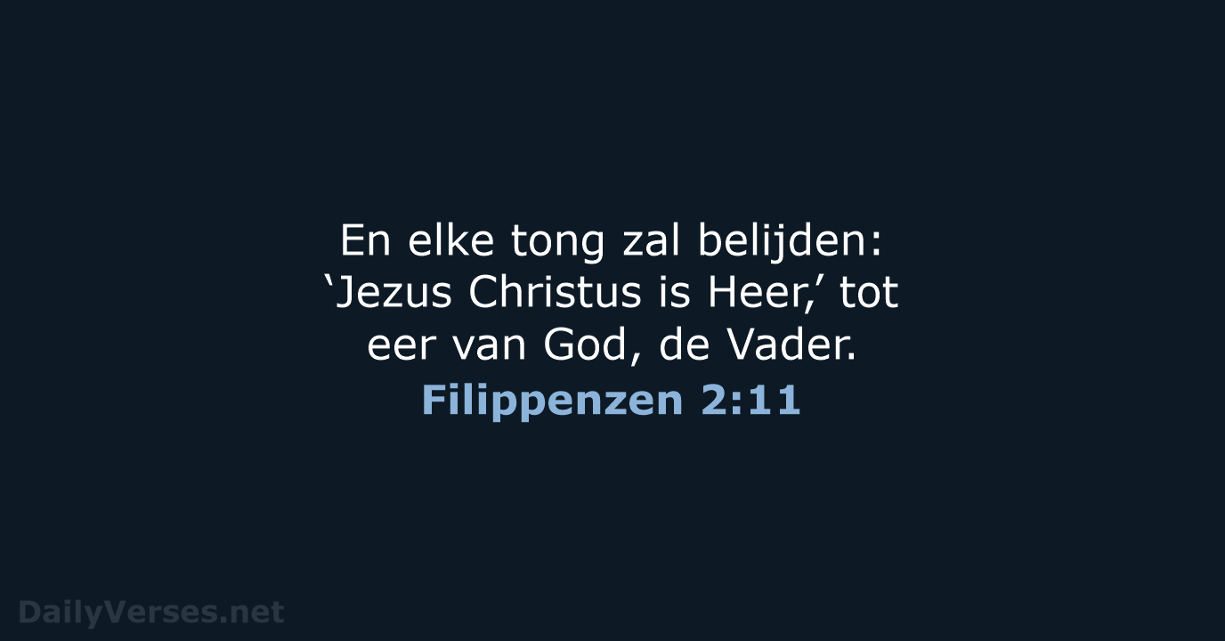 Filippenzen 2:11 - NBV21