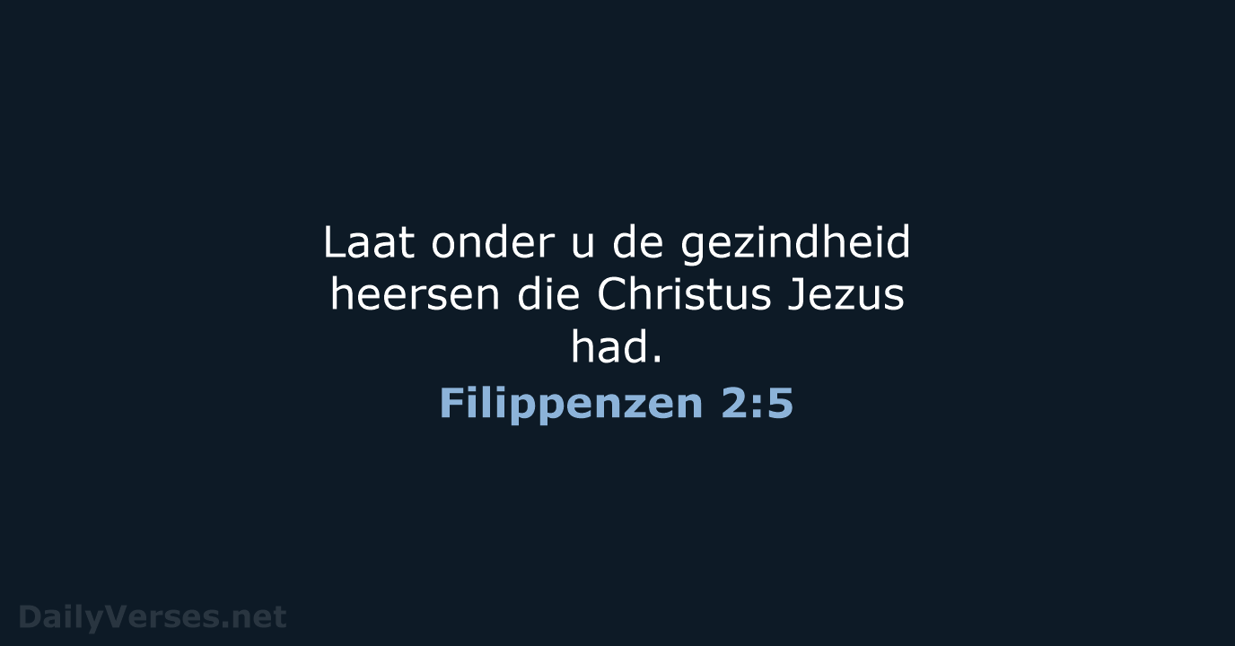 Filippenzen 2:5 - NBV21