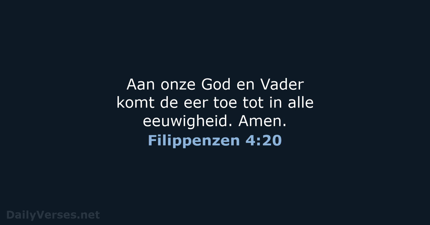 Filippenzen 4:20 - NBV21