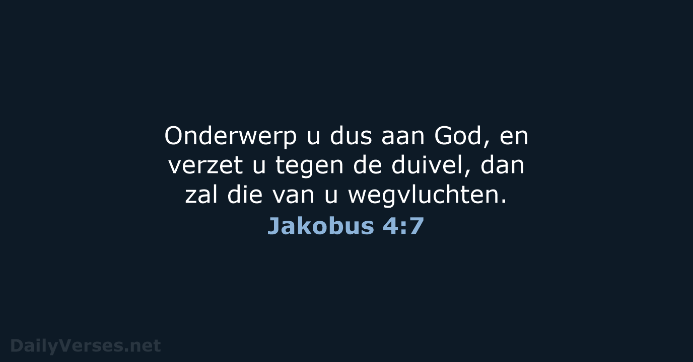 Jakobus 4:7 - NBV21