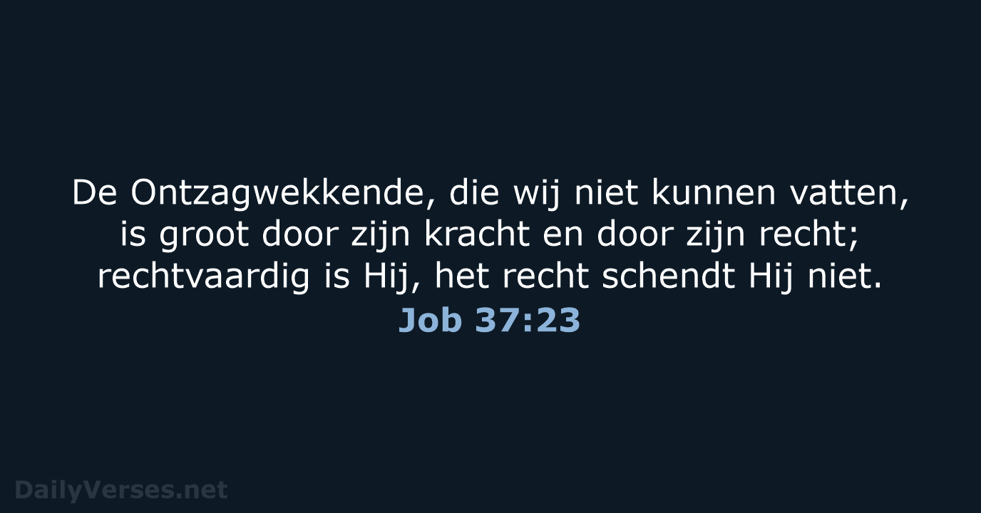 Job 37:23 - NBV21