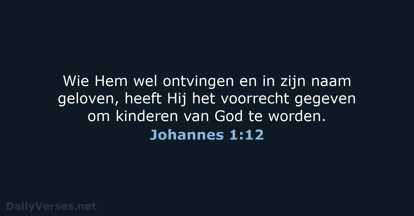 Johannes 1:12 - NBV21