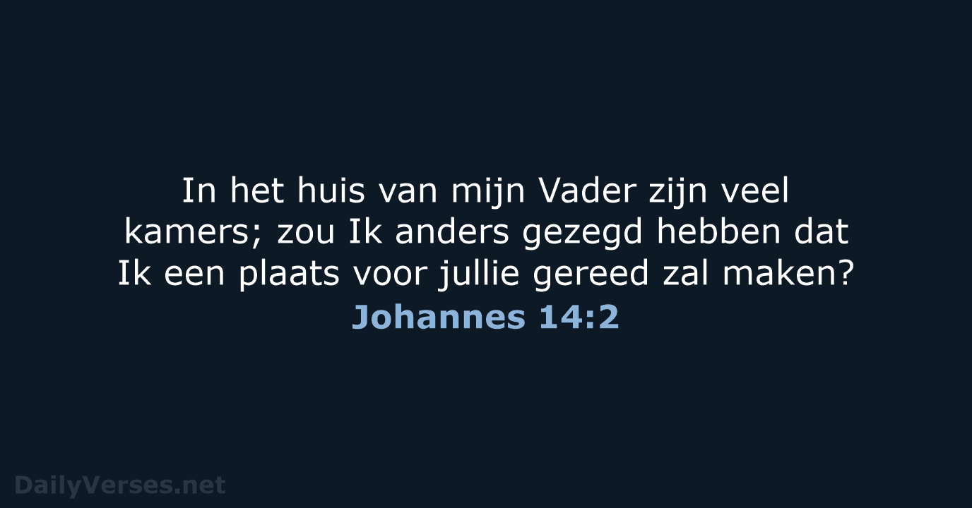 Johannes 14:2 - NBV21