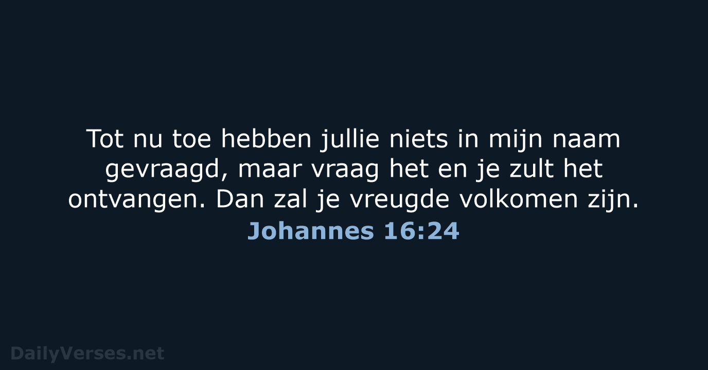 Johannes 16:24 - NBV21