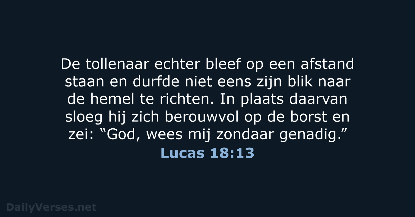 Lucas 18:13 - NBV21