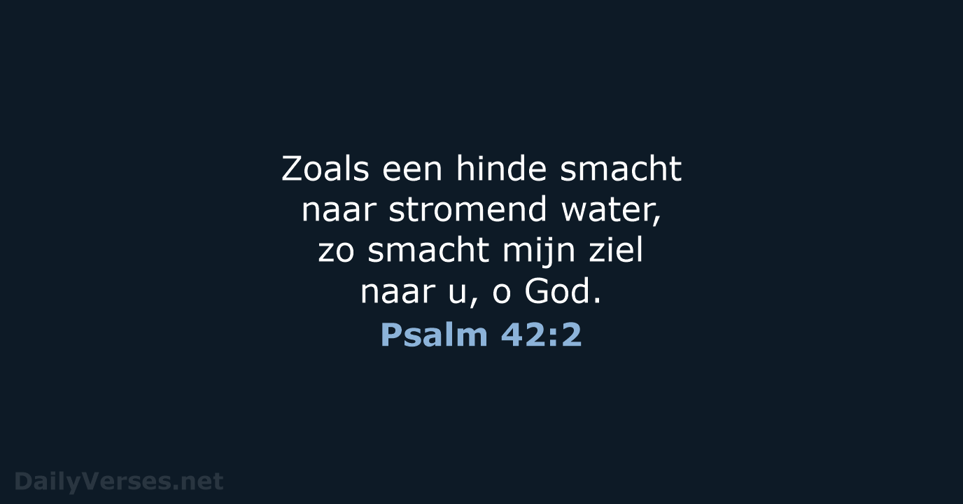 Psalm 42:2 - NBV21