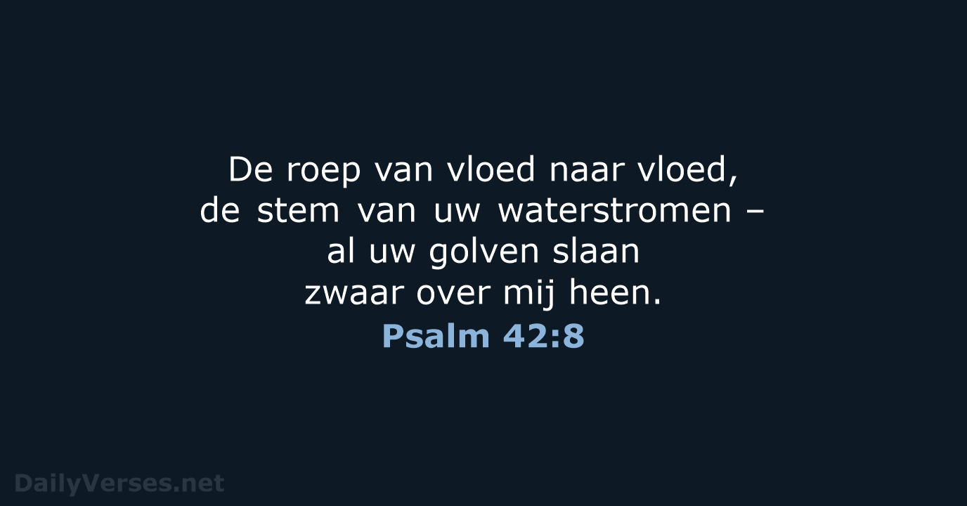 Psalm 42:8 - NBV21