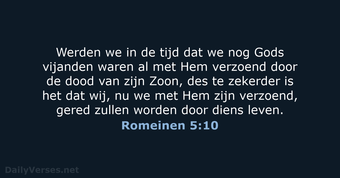 Romeinen 5:10 - NBV21