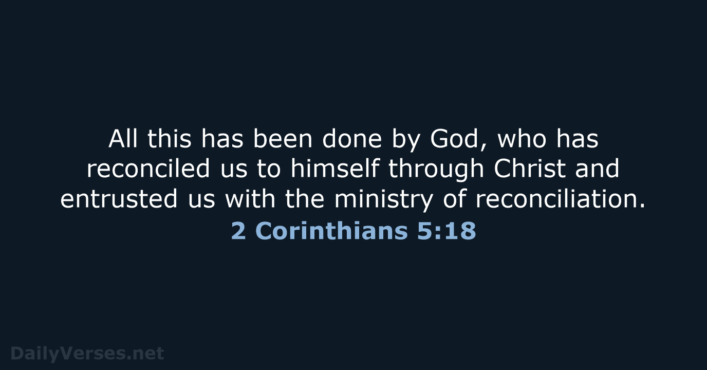 2 Corinthians 5:18 - NCB