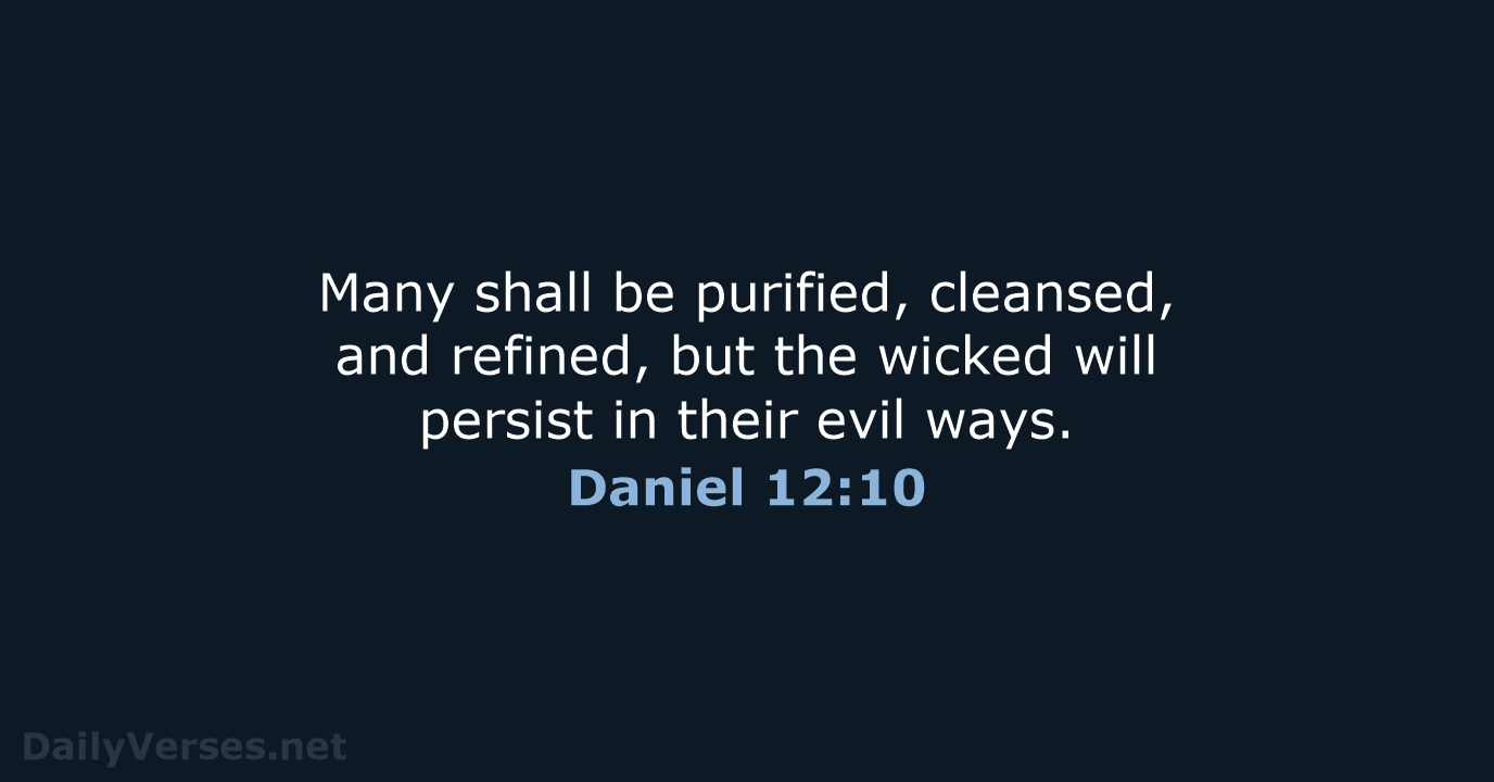 Daniel 12:10 - NCB